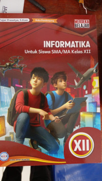 Image of INFPRMATIKA  SMA /MA KELAS  XII 2026