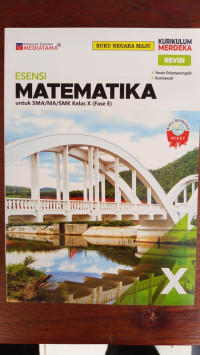 Image of MATEMATIKA SMA/MA/SMK/ KELAS X  fase  E