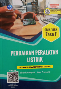 Image of PERBAIKAN PERLATAN LISTRIK  SMK/MAK  fase  F